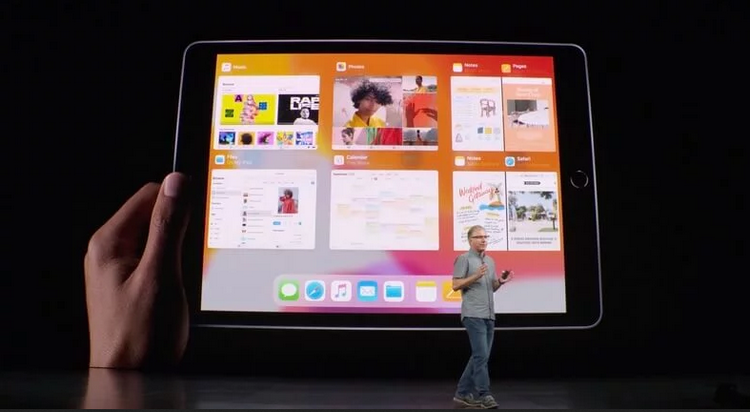 Новый iPad 2019 года-экран
